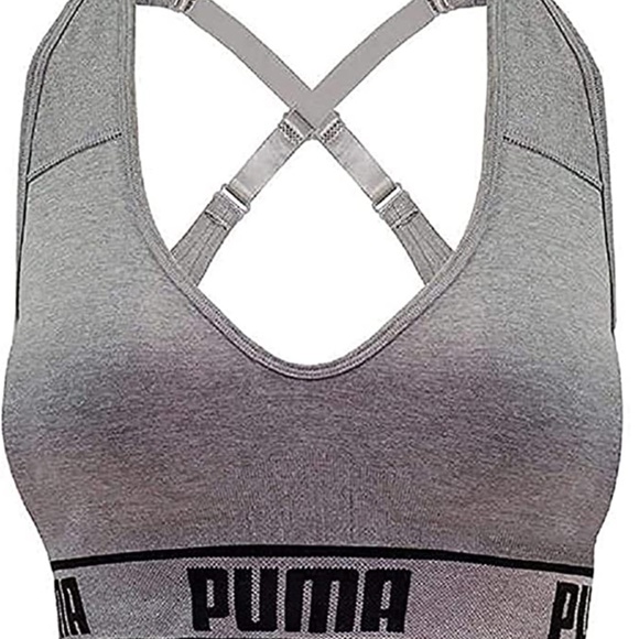 Puma Intimates & Sleepwear Brand New Black And Grey Puma Sports